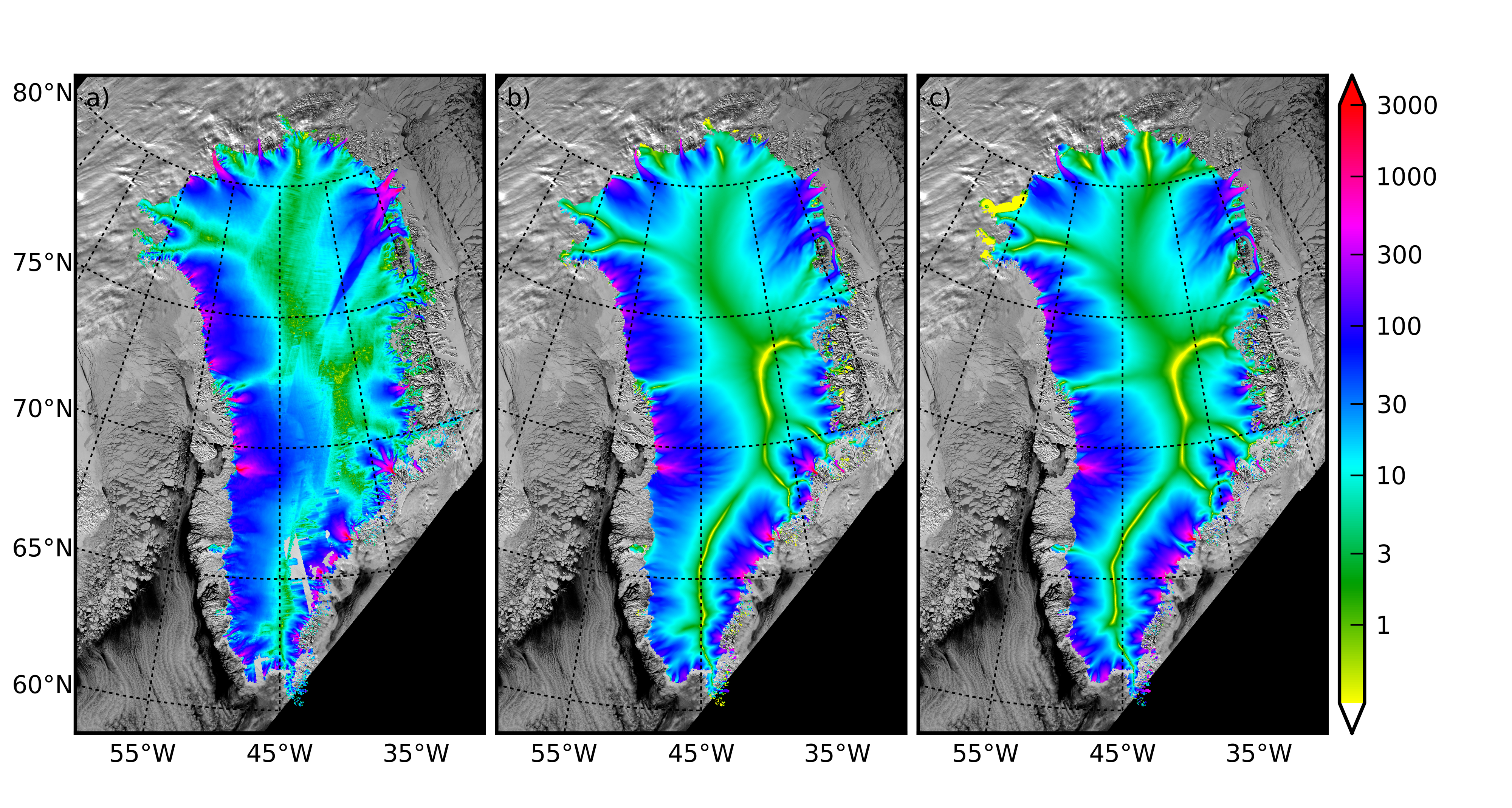 Parallel netCDF4 allows first Greenland simulation on a 1km grid