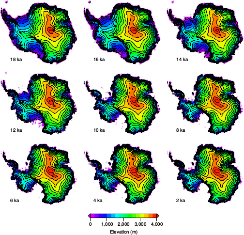 Figure from Golledge et al, 2014